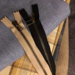 zips and fabric